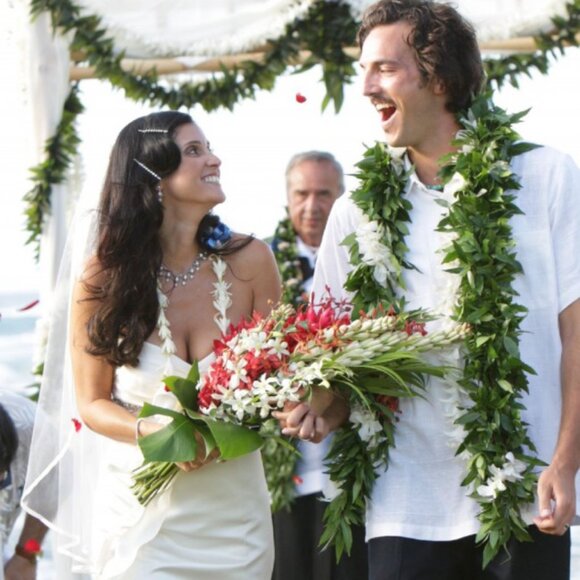 WEDDING GOWN - Priscilla of Boston - size 8 - Picture 1 of 7